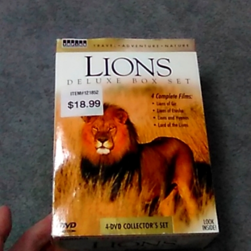 Lions Deluxe DVD box set